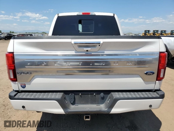 2018 Ford F-150 XL with VIN 1FTFW1E18JFC54246, listed as a Copart auction lot 60468305 with 89,814 mi miles and Salvage title. Bid and sale history available at DreamBid. Image 6.