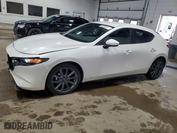 2022 Mazda 3 Select with VIN JM1BPAKL5N1516079, listed as a Copart auction lot 66222425 with 34,790 mi miles and Salvage title. Bid and sale history available at DreamBid. Image 1.