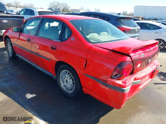 2000 Chevrolet Impala with VIN 2G1WF52E1Y9155892, listed as a IAAI auction lot 41656750 with 1 mi miles. Bid and sale history available at carsss.com. Image 3.