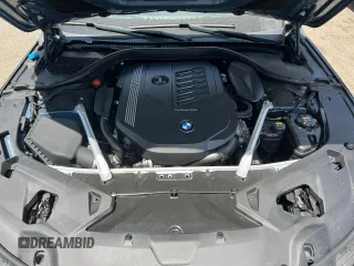 2020 BMW 8 Series 840i with VIN WBAGV2C04LCD51052, listed as a Copart auction lot 53079133 with 28,184 mi miles. Bid and sale history available at carsss.com. Image 7.