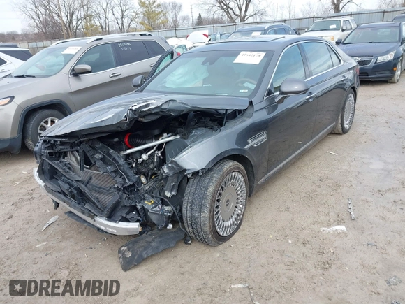 2020 Genesis G90 Ultimate z VIN KMTF54PH1LU081314, wystawiony jako IAAI lot #41642178 z przebiegiem 122 450 mil mil oraz . Historia ofert i sprzedaży dostępna na DreamBid. Obrazek 17.