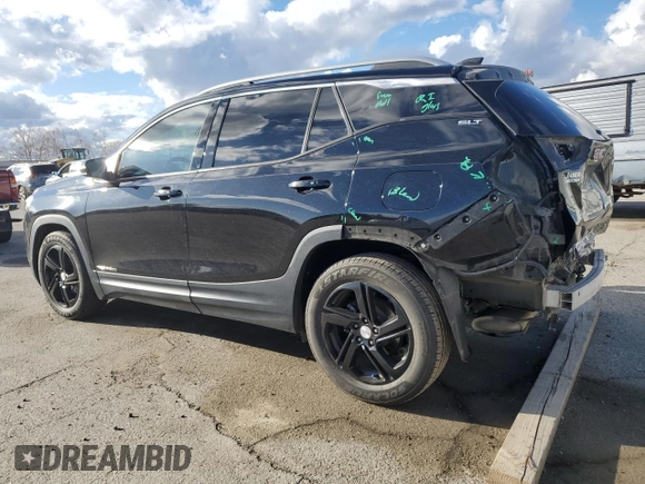 2020 GMC Terrain SLT with VIN 3GKALPEV8LL167808, listed as a Copart auction lot 48208095 with 84,006 mi miles and Salvage Title. Bid and sale history available at DreamBid. Image 2.