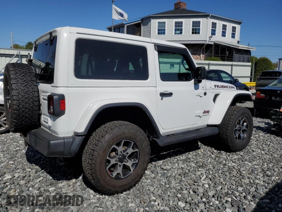 2023 Jeep Wrangler Rubicon with VIN 1C4HJXCG9PW505608, listed as a Copart auction lot 54429105 with 5,461 mi miles and Salvage title. Bid and sale history available at DreamBid. Image 3.