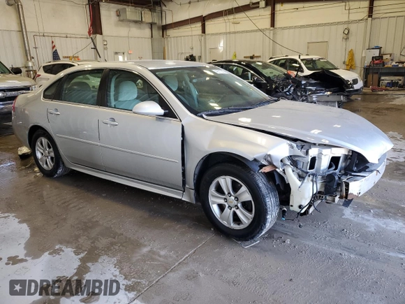 2013 Chevrolet Impala LS with VIN 2G1WF5E3XD1104541, listed as a Copart auction lot 49917295 with 144,242 mi miles and Non Repairable. Bid and sale history available at DreamBid. Image 4.