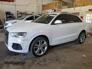 2016 Audi Q3 Premium Plus with VIN WA1BFCFS4GR016574, listed as a Copart auction lot 56651835 with 92,486 mi miles and Salvage title. Bid and sale history available at DreamBid. Image 1.