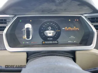 2013 Tesla Model S with VIN 5YJSA1DNXDFP04134, listed as a Copart auction lot 76516714 with 150,560 mi miles and Clean title. Bid and sale history available at DreamBid. Image 9.