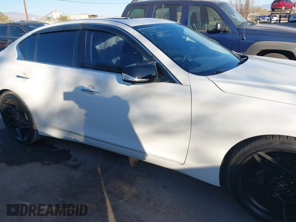 2017 Infiniti Q50 Premium with VIN JN1EV7AP6HM737223, listed as a IAAI auction lot 41335651 with 93,883 mi miles and . Bid and sale history available at DreamBid. Image 13.