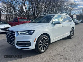 2017 Audi Q7 Premium Plus z VIN WA1LAAF72HD005719, wystawiony jako IAAI lot #42019701 z przebiegiem 154 276 mil mil oraz . Historia ofert i sprzedaży dostępna na DreamBid. Obrazek 2.