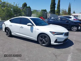 2024 Acura Integra w/A-Spec Package z VIN 19UDE4H37RA017282, wystawiony jako IAAI lot #42147570 z przebiegiem 16 016 mil mil oraz . Historia ofert i sprzedaży dostępna na DreamBid. Obrazek 1.