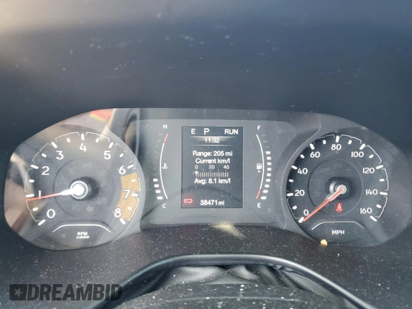 2022 Jeep Compass Altitude with VIN 3C4NJDBB5NT152956, listed as a Copart auction lot 49622375 with 38,471 mi miles and Salvage Title. Bid and sale history available at carsss.com. Image 9.