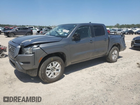 2023 Nissan Frontier SV with VIN 1N6ED1EJ9PN662851, listed as a Copart auction lot 52243205 with 48,708 mi miles and Salvage title. Bid and sale history available at DreamBid. Image 1.