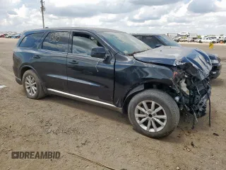 2015 Dodge Durango SXT with VIN 1C4RDHAGXFC695097, listed as a Copart auction lot 61503785 with 210,649 mi miles and Clean title. Bid and sale history available at DreamBid. Image 4.