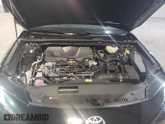 2025 Toyota Camry LE with VIN 4T1DAACK9SU517015, listed as a Copart auction lot 48926045 with 7,797 mi miles and Salvage Title. Bid and sale history available at DreamBid. Image 12.