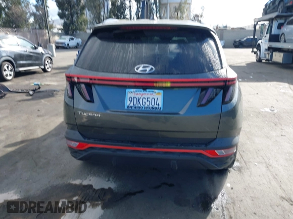 2023 Hyundai Tucson SEL with VIN 5NMJF3AE6PH170825, listed as a IAAI auction lot 41686104 with 67,715 mi miles. Bid and sale history available at carsss.com. Image 16.