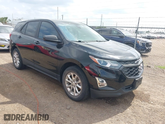2021 Chevrolet Equinox LS z VIN 2GNAXHEV7M6136715, wystawiony jako IAAI lot #42147388 z przebiegiem Nie podano mil oraz . Historia ofert i sprzedaży dostępna na DreamBid. Obrazek 1.