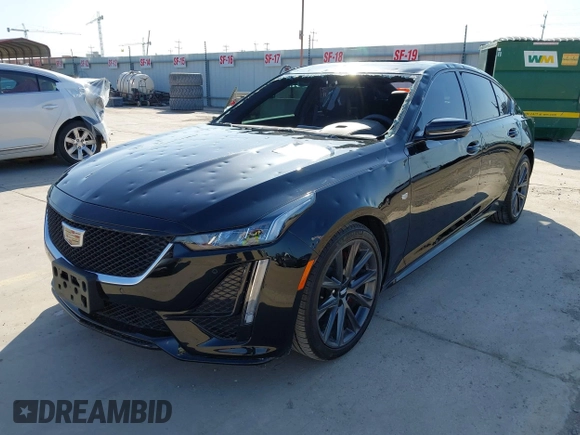 2024 Cadillac CT5 Sport z VIN 1G6DP5RK8R0102340, wystawiony jako IAAI lot #41943414 z przebiegiem 13 488 mil mil oraz . Historia ofert i sprzedaży dostępna na DreamBid. Obrazek 2.