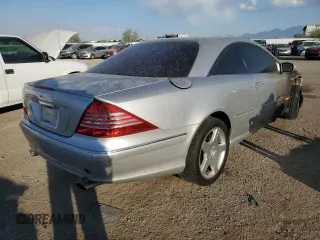 2003 Mercedes-Benz CL-Class 5.0L with VIN WDBPJ75JX3A035700, listed as a Copart auction lot 83488544 with 0 mi miles and Salvage Title. Bid and sale history available at carsss.com. Image 3.
