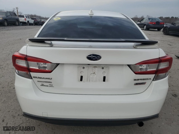 2019 Subaru Impreza Sport with VIN 4S3GKAJ69K3615388, listed as a Copart auction lot 46227915 with 53,946 mi miles and Salvage Title. Bid and sale history available at carsss.com. Image 6.