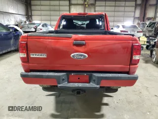 2007 Ford Ranger XLT with VIN 1FTZR45E17PA40548, listed as a Copart auction lot 45666215 with 106,373 mi miles and Salvage Title. Bid and sale history available at carsss.com. Image 6.