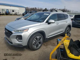 2019 Hyundai Santa Fe Ultimate with VIN 5NMS5CAA9KH021256, listed as a Copart auction lot 48920435 with 106,823 mi miles and Clean Title. Bid and sale history available at carsss.com. Image 1.