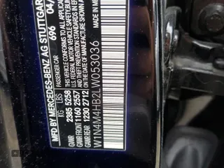 2020 Mercedes-Benz GLB 250 с VIN W1N4M4HB2LW053036, выставлен на аукционе Copart как лот 56475995 с пробегом 51 324 миль миль и На запчасти • Non repairable. История ставок и продаж доступна на DreamBid. Изображение 13.