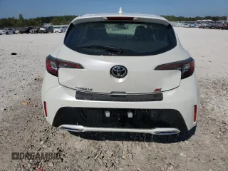 2019 Toyota Corolla Hatchback SE with VIN JTNK4RBE8K3051222, listed as a Copart auction lot 71720484 with 0 mi miles and Non Repairable. Bid and sale history available at carsss.com. Image 6.