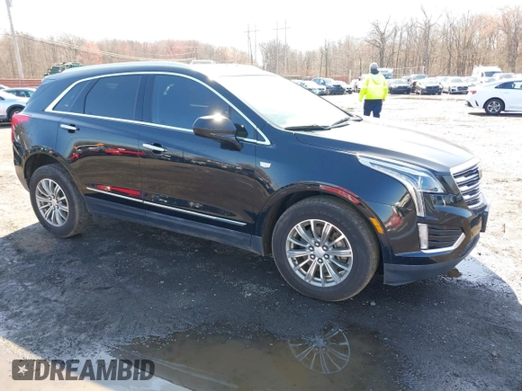 2019 Cadillac XT5 Luxury AWD with VIN 1GYKNDRS0KZ219247, listed as a IAAI auction lot 41870568 with 58,734 mi miles and . Bid and sale history available at carsss.com. Image 1.