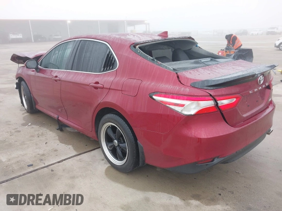 2020 Toyota Camry LE with VIN 4T1C11AK0LU387903, listed as a IAAI auction lot 41652468 with 1 mi miles. Bid and sale history available at carsss.com. Image 3.