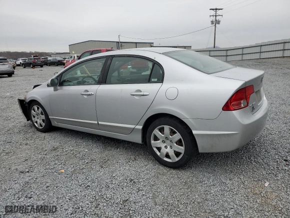 2008 Honda Civic Sdn LX with VIN 1HGFA16588L057199, listed as a Copart auction lot 44173265 with 145,953 mi miles and Salvage Title. Bid and sale history available at carsss.com. Image 2.