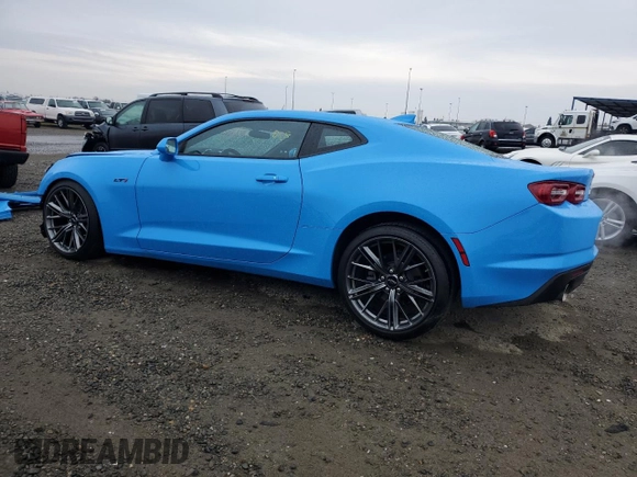 2023 Chevrolet Camaro LT1 with VIN 1G1FF1R7XP0101709, listed as a Copart auction lot 43611765 with 18,974 mi miles and Salvage Title. Bid and sale history available at DreamBid. Image 2.