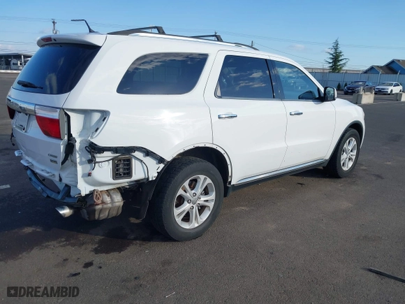 2013 Dodge Durango Crew with VIN 1C4RDJDGXDC675853, listed as a IAAI auction lot 41742767 with 101,555 mi miles. Bid and sale history available at carsss.com. Image 4.