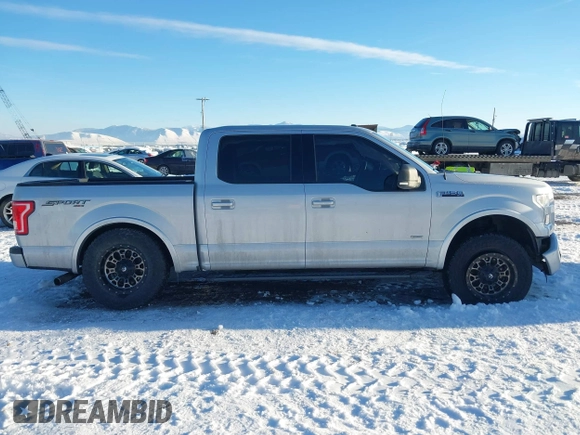 2016 Ford F-150 XLT with VIN 1FTEW1EP8GKF35253, listed as a IAAI auction lot 41295368 with 97,665 mi miles and . Bid and sale history available at DreamBid. Image 13.