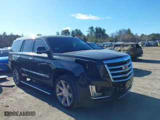 2016 Cadillac Escalade Premium Collection with VIN 1GYS4CKJ8GR418990, listed as a IAAI auction lot 41848378 with 141,354 mi miles. Bid and sale history available at carsss.com. Image 1.