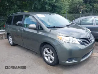 2011 Toyota Sienna LE AAS with VIN 5TDKK3DC6BS156696, listed as a IAAI auction lot 42425381 with 161,787 mi miles and . Bid and sale history available at DreamBid. Image 1.