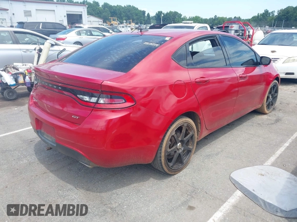 2015 Dodge Dart GT with VIN 1C3CDFEB0FD166622, listed as a IAAI auction lot 42668197 with 194,274 mi miles and . Bid and sale history available at DreamBid. Image 4.