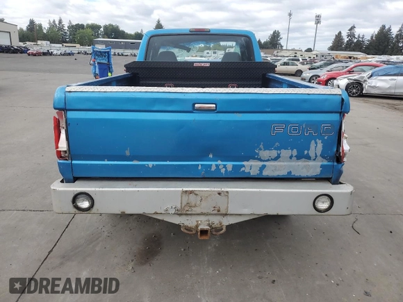 1995 Ford F-250 with VIN 1FTHX26F6SKB52006, listed as a Copart auction lot 69802024 with Not provided miles and Salvage title. Bid and sale history available at DreamBid. Image 6.