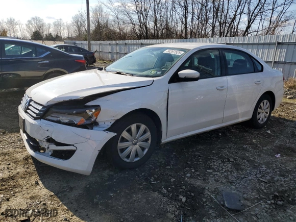2013 Volkswagen Passat S with VIN 1VWAP7A33DC032489, listed as a Copart auction lot 50397525 with 118,665 mi miles and Salvage Title. Bid and sale history available at carsss.com. Image 1.