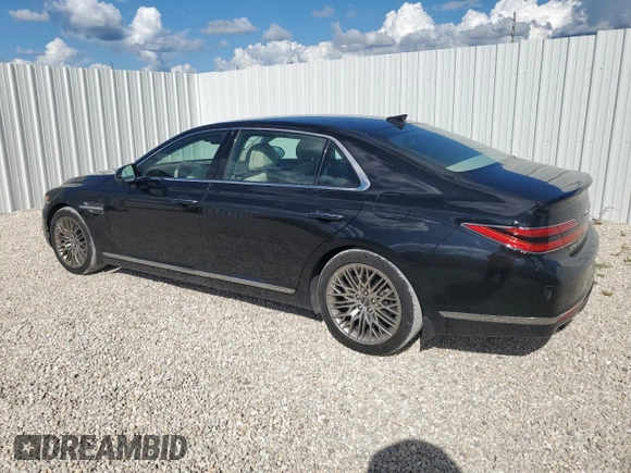 2022 Genesis G90 Ultimate with VIN KMTF54PH1NU095958, listed as a Copart auction lot 72566644 with 32,994 mi miles and Salvage Title. Bid and sale history available at DreamBid. Image 2.