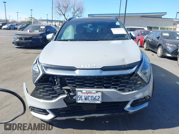 2024 Kia Sportage SX-Prestige with VIN 5XYK53DF0RG181537, listed as a IAAI auction lot 41378442 with 13,619 mi miles and . Bid and sale history available at DreamBid. Image 13.