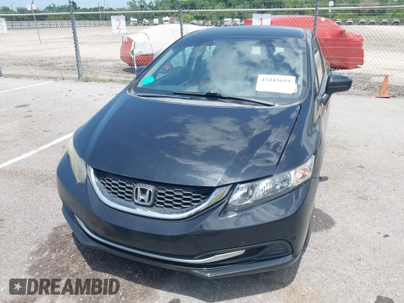 2015 Honda Civic LX with VIN 2HGFB2F5XFH515788, listed as a IAAI auction lot 42443619 with 175,450 mi miles and . Bid and sale history available at DreamBid. Image 12.