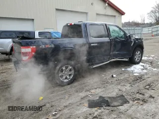 2022 Ford F-150 XL with VIN 1FTFW1E80NFA56814, listed as a Copart auction lot 84851974 with 69,933 mi miles and Salvage Title. Bid and sale history available at carsss.com. Image 3.