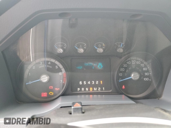 2015 Ford F-250 XLT with VIN 1FT7X2A69FEB14776, listed as a Copart auction lot 57839435 with 166,355 mi miles and Clean title. Bid and sale history available at DreamBid. Image 9.