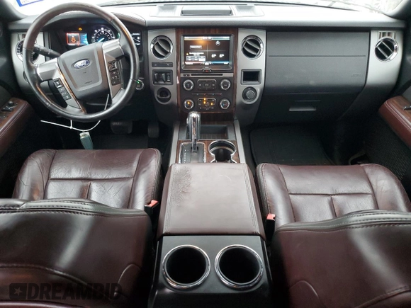 2015 Ford Expedition Platinum with VIN 1FMJU1LT4FEF39359, listed as a Copart auction lot 50823245 with 147,552 mi miles and Salvage title. Bid and sale history available at DreamBid. Image 8.