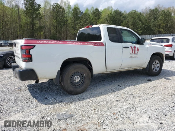 2022 Nissan Frontier S with VIN 1N6ED1CL1NN650274, listed as a Copart auction lot 51208275 with 115,089 mi miles and Salvage title. Bid and sale history available at DreamBid. Image 3.