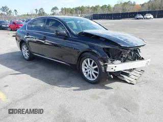 2006 Lexus GS 300 with VIN JTHCH96S160004892, listed as a IAAI auction lot 41800026 with 1 mi miles. Bid and sale history available at carsss.com. Image 1.