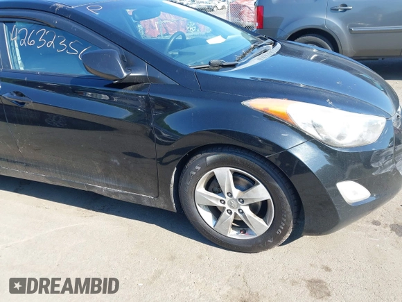 2012 Hyundai Elantra Limited with VIN KMHDH4AE8CU183099, listed as a IAAI auction lot 42632356 with 182,110 mi miles and . Bid and sale history available at DreamBid. Image 14.