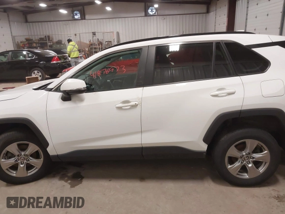 2023 Toyota RAV4 XLE with VIN 2T3P1RFV6PW345106, listed as a IAAI auction lot 41876973 with 43,392 mi miles. Bid and sale history available at carsss.com. Image 15.