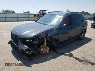 2021 BMW X5 xDrive40i with VIN 5UXCR6C01M9F14251, listed as a Copart auction lot 61795615 with 48,619 mi miles and Salvage title. Bid and sale history available at DreamBid. Image 1.