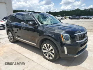 2020 Kia Telluride EX with VIN 5XYP34HC0LG079373, listed as a Copart auction lot 60782085 with 46,453 mi miles and Salvage title. Bid and sale history available at DreamBid. Image 4.