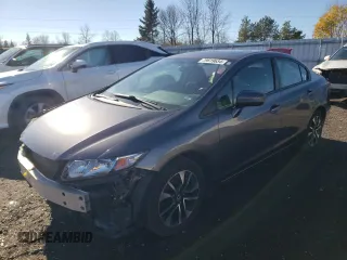 2014 Honda Civic LX z VIN 2HGFB2F54EH031730, wystawiony jako Copart lot #79619634 z przebiegiem 187 376 mil mil oraz Czysty tytuł • Clean title. Historia ofert i sprzedaży dostępna na DreamBid. Obrazek 1.